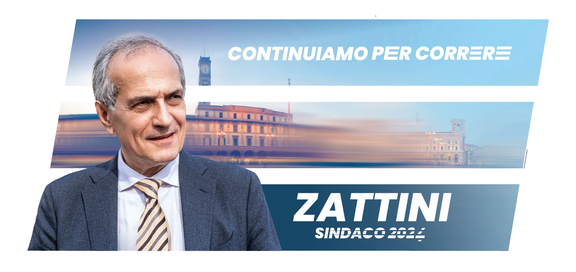 Campagna Continuiamo per Correre - Zattini Sindaco 2024